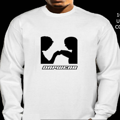 (long sleeve) potus-flotus legacy tee (white)