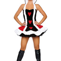 Queen of Hearts Costume - Thumbnail 1