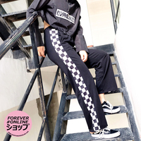 SIDE CHECKER JOGGER PANTS - Thumbnail 2