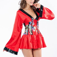 Shanghai Delight Geisha Costume - Thumbnail 3