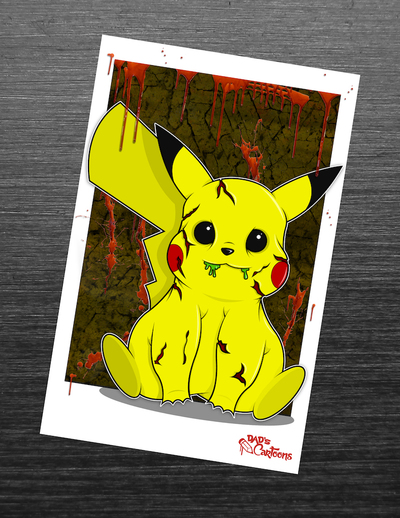 Possessed Pikachu 11x17 Print