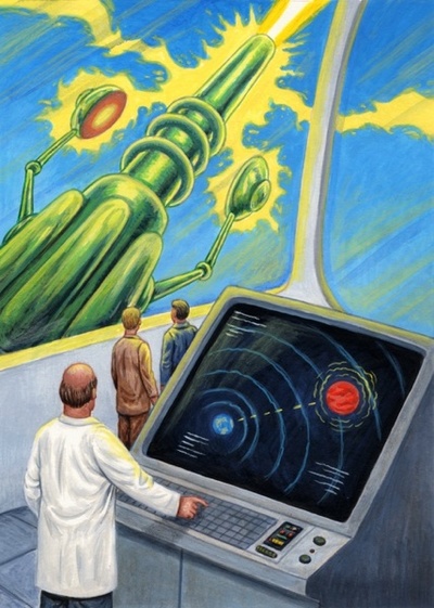 2017 MARS ATTACKS THE REVENGE #48 Final Art