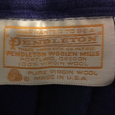 Vintage pendleton wool skirt