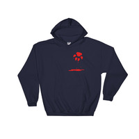 Rasta Lion Hooded Sweatshirt by Merchant T'ees - Thumbnail 6