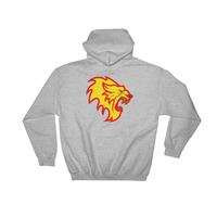Rasta Lion Hooded Sweatshirt by Merchant T'ees - Thumbnail 11