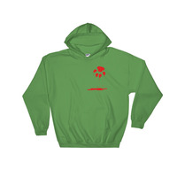 Rasta Lion Hooded Sweatshirt by Merchant T'ees - Thumbnail 12