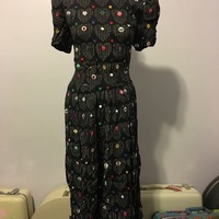80's Karin Stevens dress - Thumbnail 1