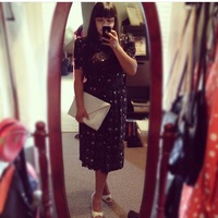 80's Karin Stevens dress - Thumbnail 2