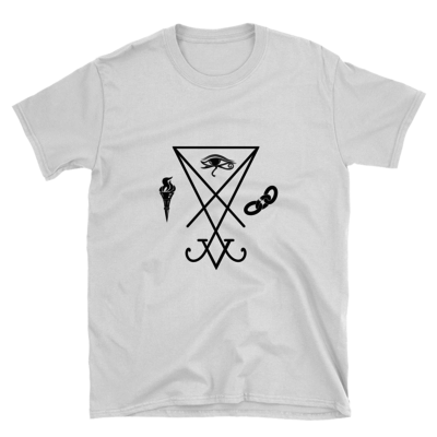 Luciferian Emblem T-Shirt (White)