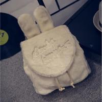 Cute Lucky Bunny Plush Backpack - Thumbnail 4