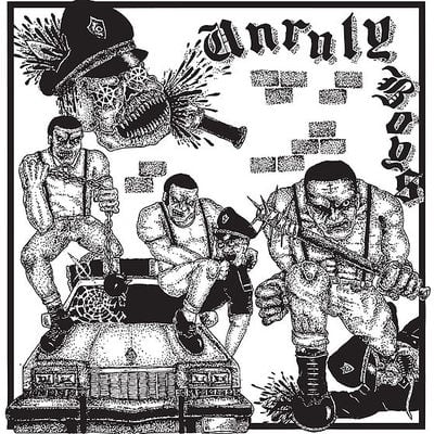 Unruly boys "s/t" 7" ep (crowd control)