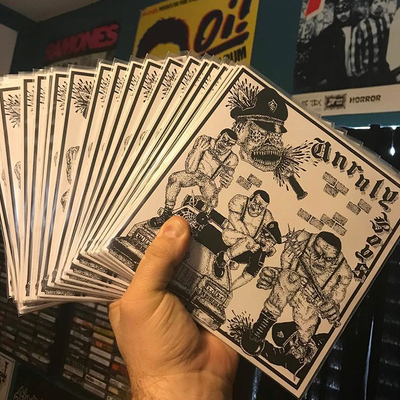 Unruly boys "s/t" 7" ep (crowd control)