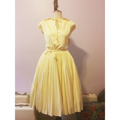 1970's Yellow dress