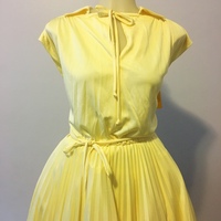 1970's Yellow dress - Thumbnail 1