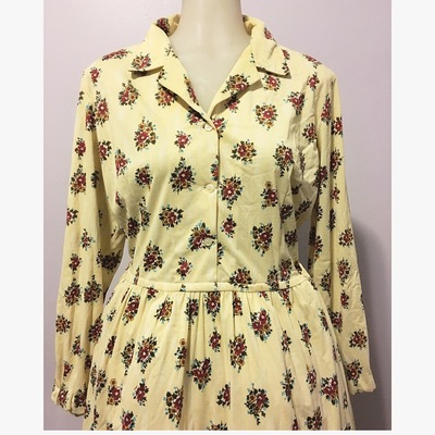 70's shirtwaist dress 