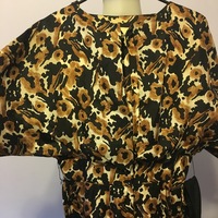 Authentic 1950's wiggle dress - Thumbnail 4