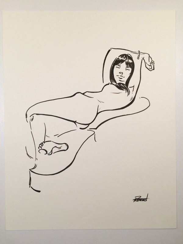 Flowing Nude
