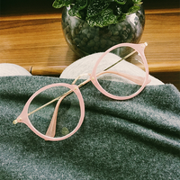 Harajuku Vintage Transparent Glasses - Thumbnail 1