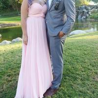 Pink Prom Dresses 2018, Cute Sweetheart A-line Party Dresses, Bridesmaid Dresses - Thumbnail 1