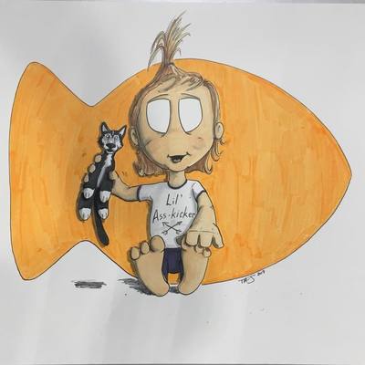 9x12 single character