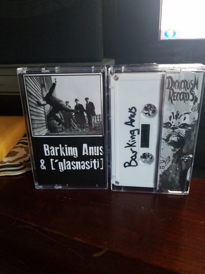 Barking Anus​/​[​ˈɡlasnəsʲtʲ] - Split "Cassette"