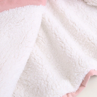 Pink students hoodie jacket - Thumbnail 4