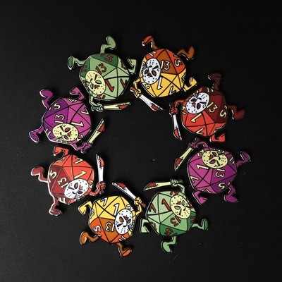 Crit-Kill Pin (color options)