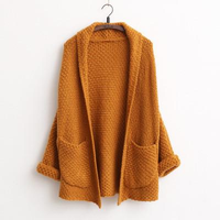 Harajuku knitted sweater cardigan  - Thumbnail 3