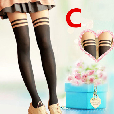 Japanese kawaii thick pantyhose 