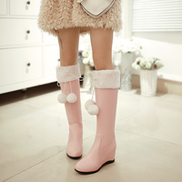 Pink/white sweet bow heels - Thumbnail 3