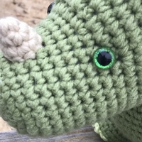 Dinosaur Triceratops Plushie - Thumbnail 4