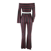 Pinstripe Two Piece Jumpsuit - Thumbnail 3