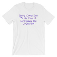 Hickory Dickory Dock Short-Sleeve Unisex T-Shirt black,pink,yellow,white - Thumbnail 2