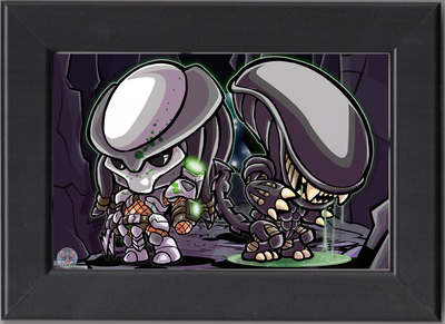 Alien V Predator (Mini print)