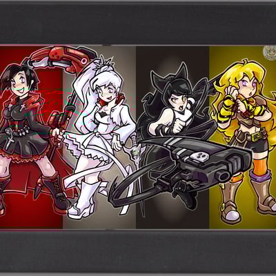 Rwby (mini print)