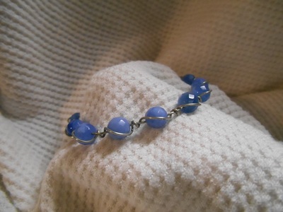 Blue Chalcedony Bracelet