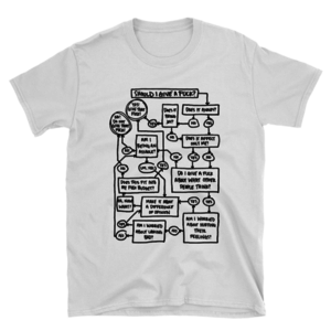  Should I Give A Fuck - Short-Sleeve Unisex T-Shirt