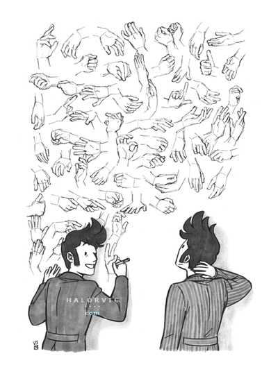 Ink 2017 - Self-portrait (Print)