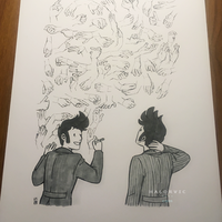 Ink 2017 - Self-portrait (Print) - Thumbnail 1