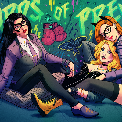 Birds of prey print