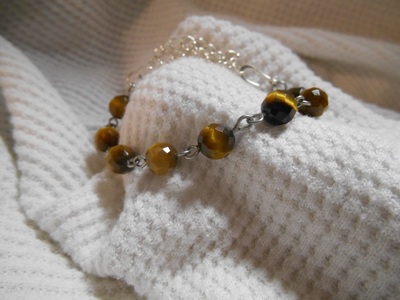 Tigers eye beaded bracelet