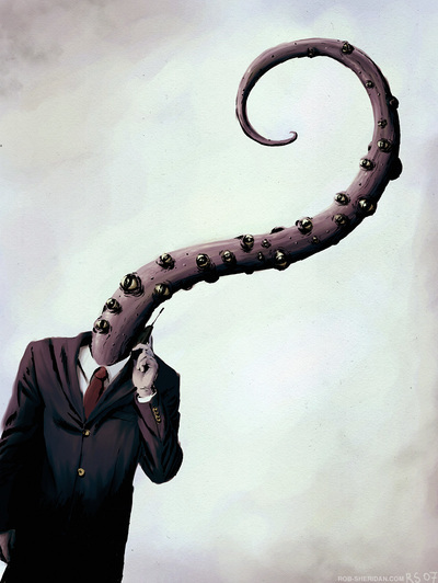 "Big Business" small print (8.5" x 11")