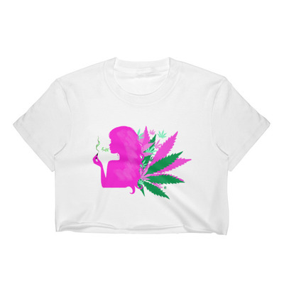 "pass it, babe" crop top 