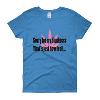 "Sorry for my Bluntness" short sleeve t-shirt - Thumbnail 4