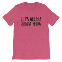 Awkward Family Gathering Short-Sleeve Unisex T-Shirt - Thumbnail 4