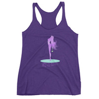 "Glitter for Breakfast" Racerback Tank - Thumbnail 1