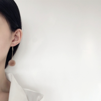 Fur Ball Earrings - Thumbnail 3