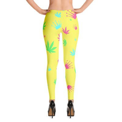 Yellow queen of the green leggings