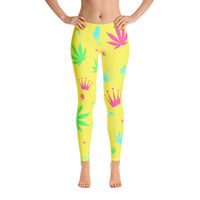 Yellow Queen of the Green Leggings - Thumbnail 3