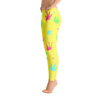Yellow Queen of the Green Leggings - Thumbnail 4